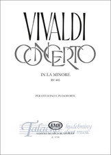 Concerto in la minore per ottavino, archi e cembalo RV 445 (VI. No. 9, P.V. 83)